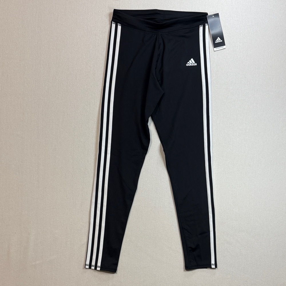 Adidas Kids Leggings with White Stripes
